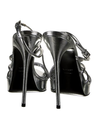 Tom Ford Leather Slingback Sandals
