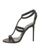 Tom Ford Leather T-Strap Sandals