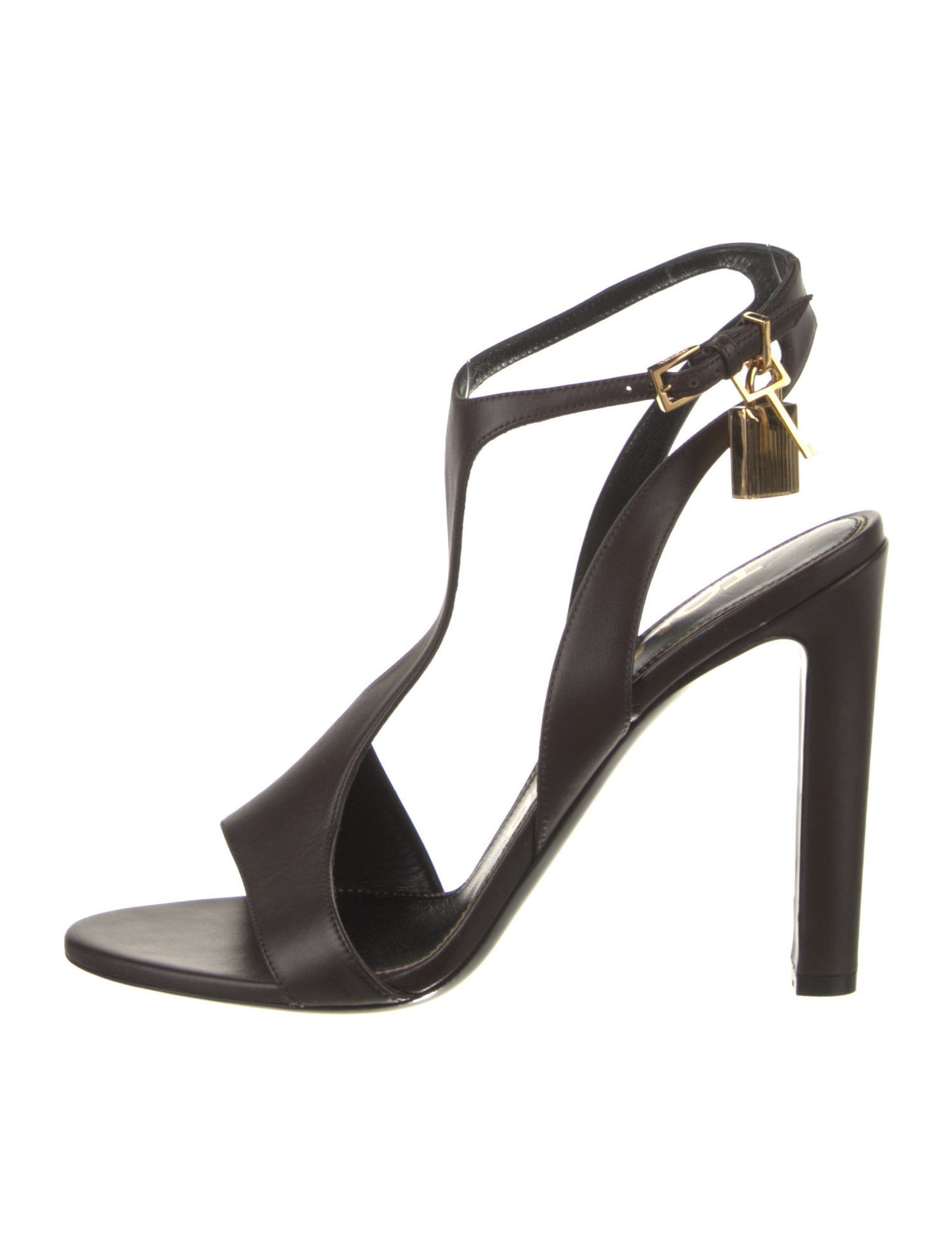 Tom Ford Leather Slingback Sandals