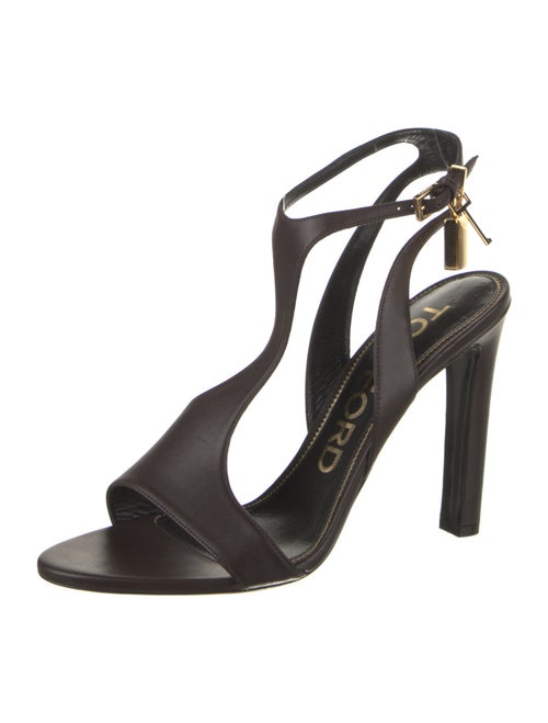 Tom Ford Leather Slingback Sandals