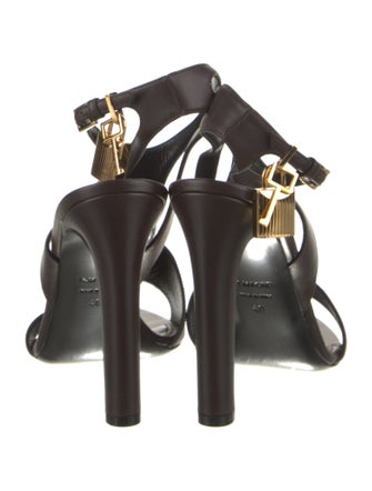 Tom Ford Leather Slingback Sandals