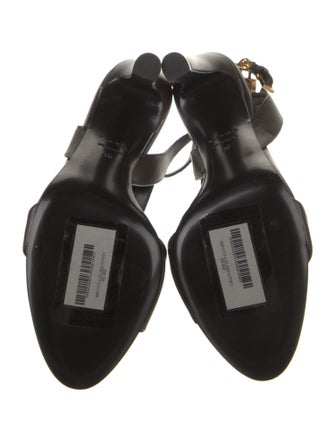 Tom Ford Leather Slingback Sandals
