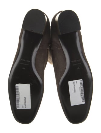 Tom Ford Suede Leather Trim Embellishment Boots