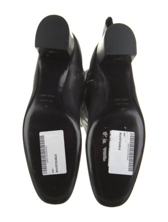 Tom Ford Leather Cutout Accent Boots