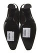 Tom Ford Velvet Leather Trim Embellishment Boots