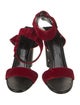 Tom Ford Velvet Slingback Sandals