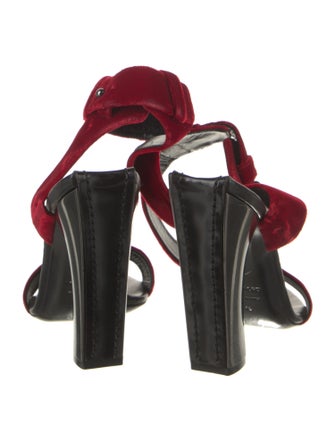 Tom Ford Velvet Slingback Sandals