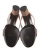 Tom Ford Suede Studded Accents T-Strap Sandals