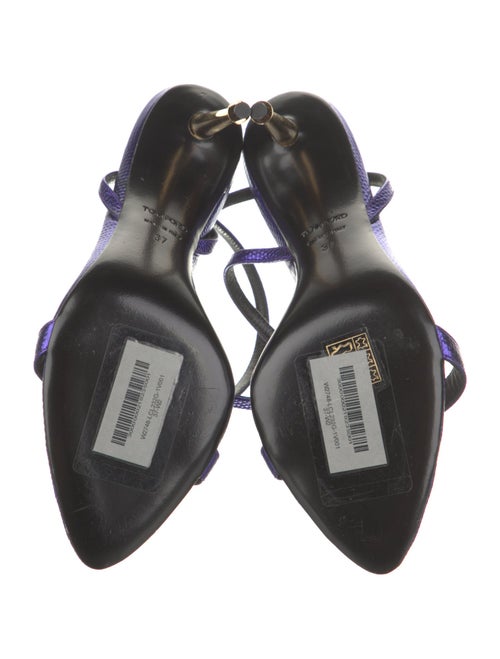 Tom Ford Leather Slingback Sandals