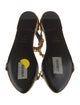Tom Ford Patent Leather Chain-Link Accents Sandals