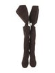 Tom Ford Suede Leather Trim Embellishment Boots