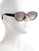 Tom Ford Round Gradient Sunglasses