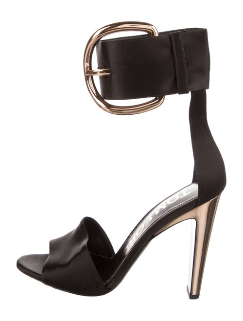 Tom Ford Silk Gladiator Sandals