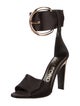 Tom Ford Silk Gladiator Sandals