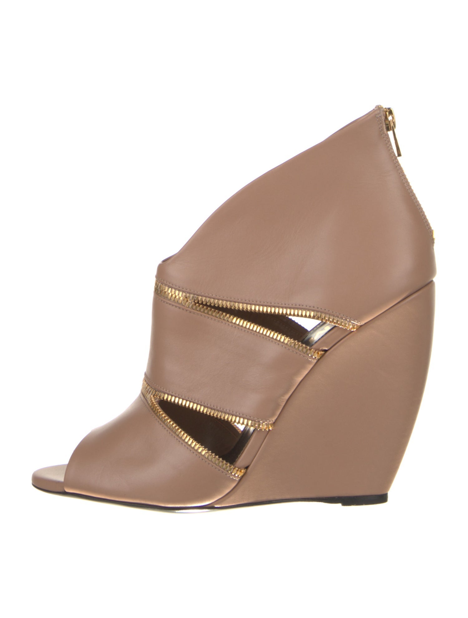 Tom Ford Leather Slingback Sandals