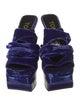 Tom Ford Velvet Sandals