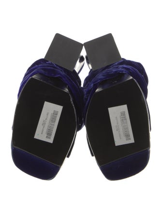 Tom Ford Velvet Sandals