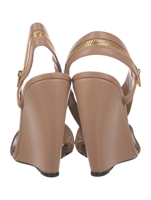 Tom Ford Leather Slingback Sandals