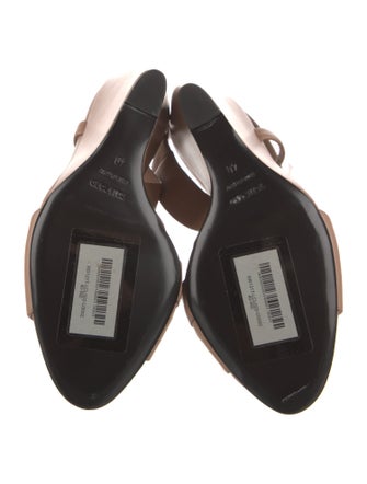 Tom Ford Leather Slingback Sandals