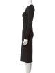 Tom Ford Crew Neck Knee-Length Dress
