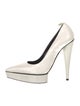 Tom Ford Embossed Leather Leather Trim Embellishment Pumps