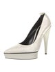 Tom Ford Embossed Leather Leather Trim Embellishment Pumps