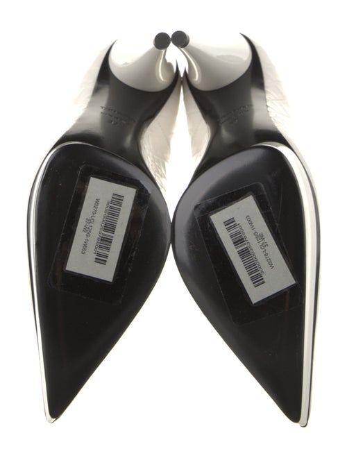 Tom Ford Embossed Leather Leather Trim Embellishment Pumps