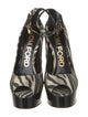 Tom Ford Satin Printed Pumps