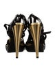 Tom Ford Ponyhair Cutout Accent Gladiator Sandals
