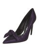 Tom Ford Crystal Crochet Trim Pumps