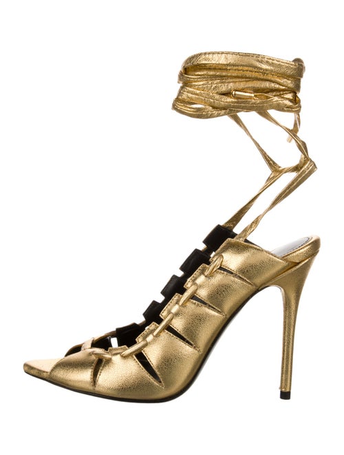 Tom Ford Leather Gladiator Sandals
