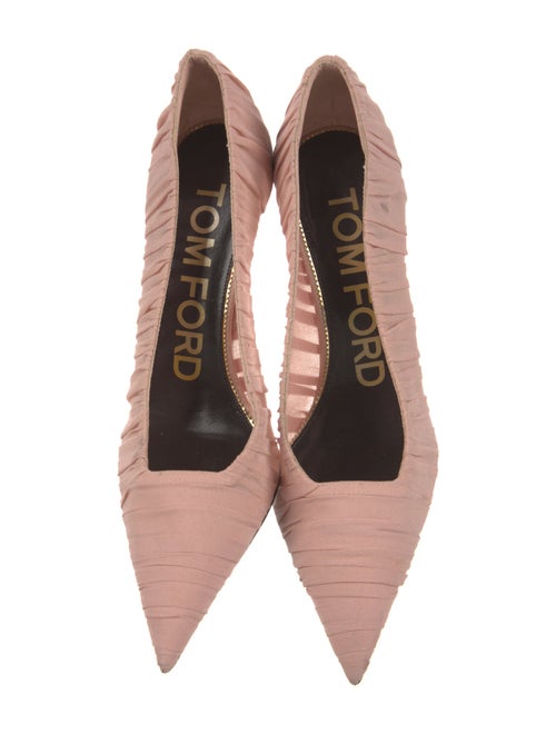 Tom Ford Pleated Accents Pumps