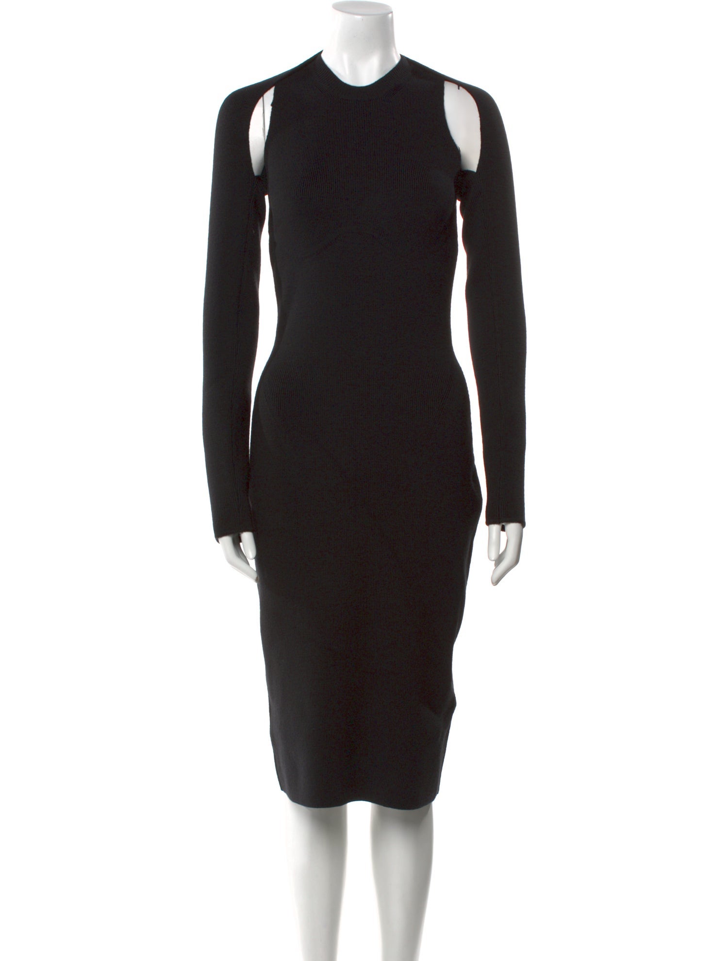 Tom Ford Virgin Wool Midi Length Dress