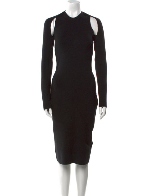 Tom Ford Virgin Wool Midi Length Dress