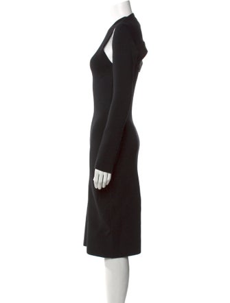 Tom Ford Virgin Wool Midi Length Dress