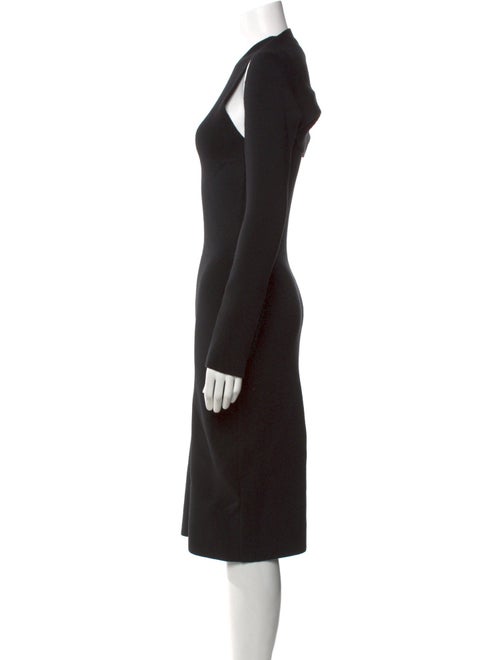 Tom Ford Virgin Wool Midi Length Dress