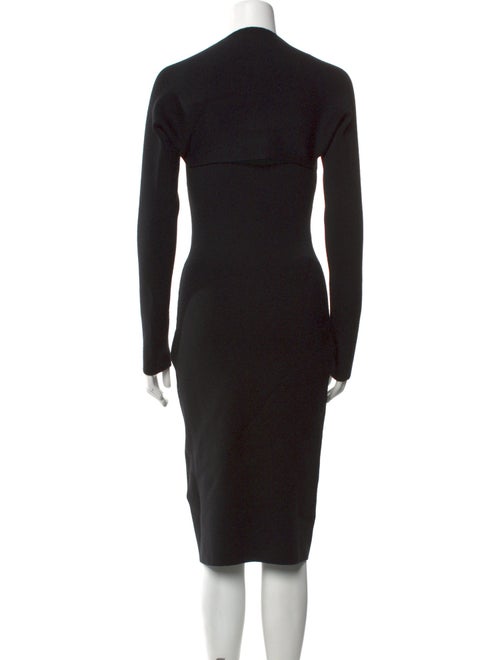 Tom Ford Virgin Wool Midi Length Dress