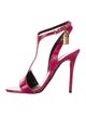 Tom Ford Leather T-Strap Sandals