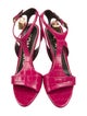 Tom Ford Leather T-Strap Sandals