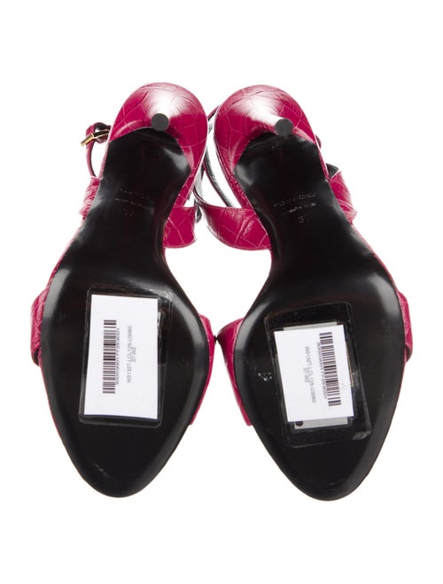 Tom Ford Leather T-Strap Sandals