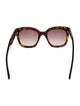 Tom Ford Square Gradient Sunglasses