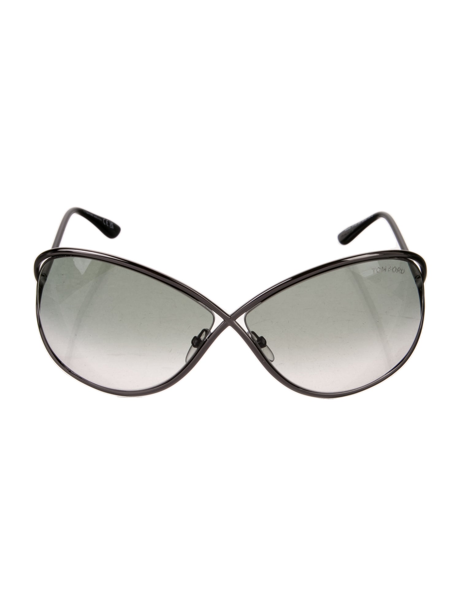 Tom Ford Oversize Gradient Sunglasses