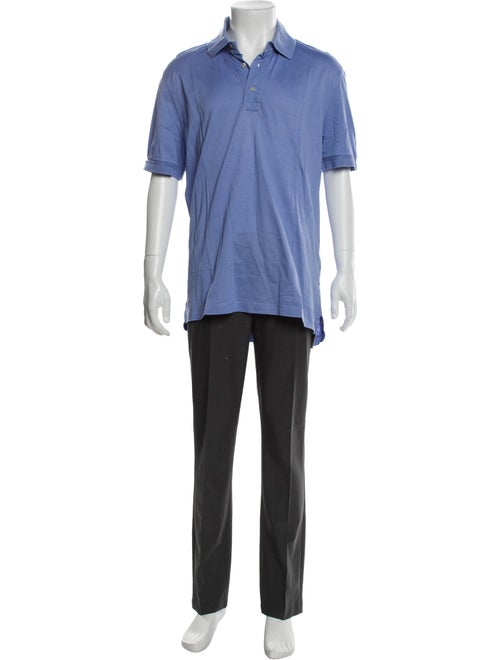 Tom Ford Collar Short Sleeve Polo Shirt