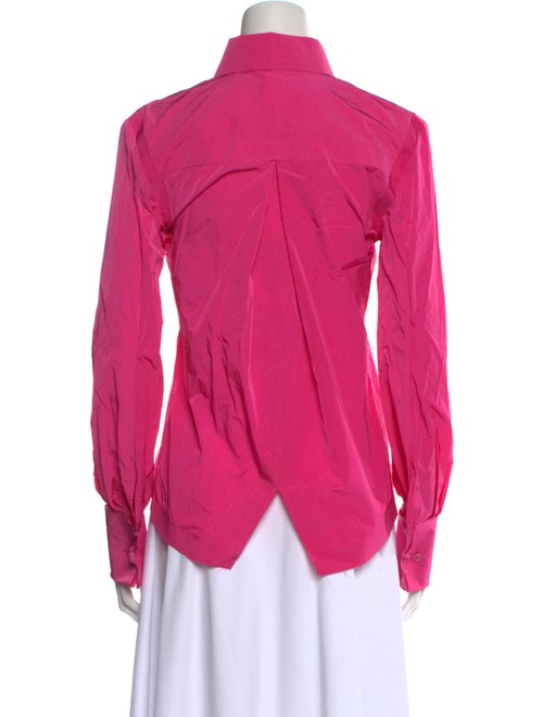 Tom Ford Long Sleeve Button-Up Top