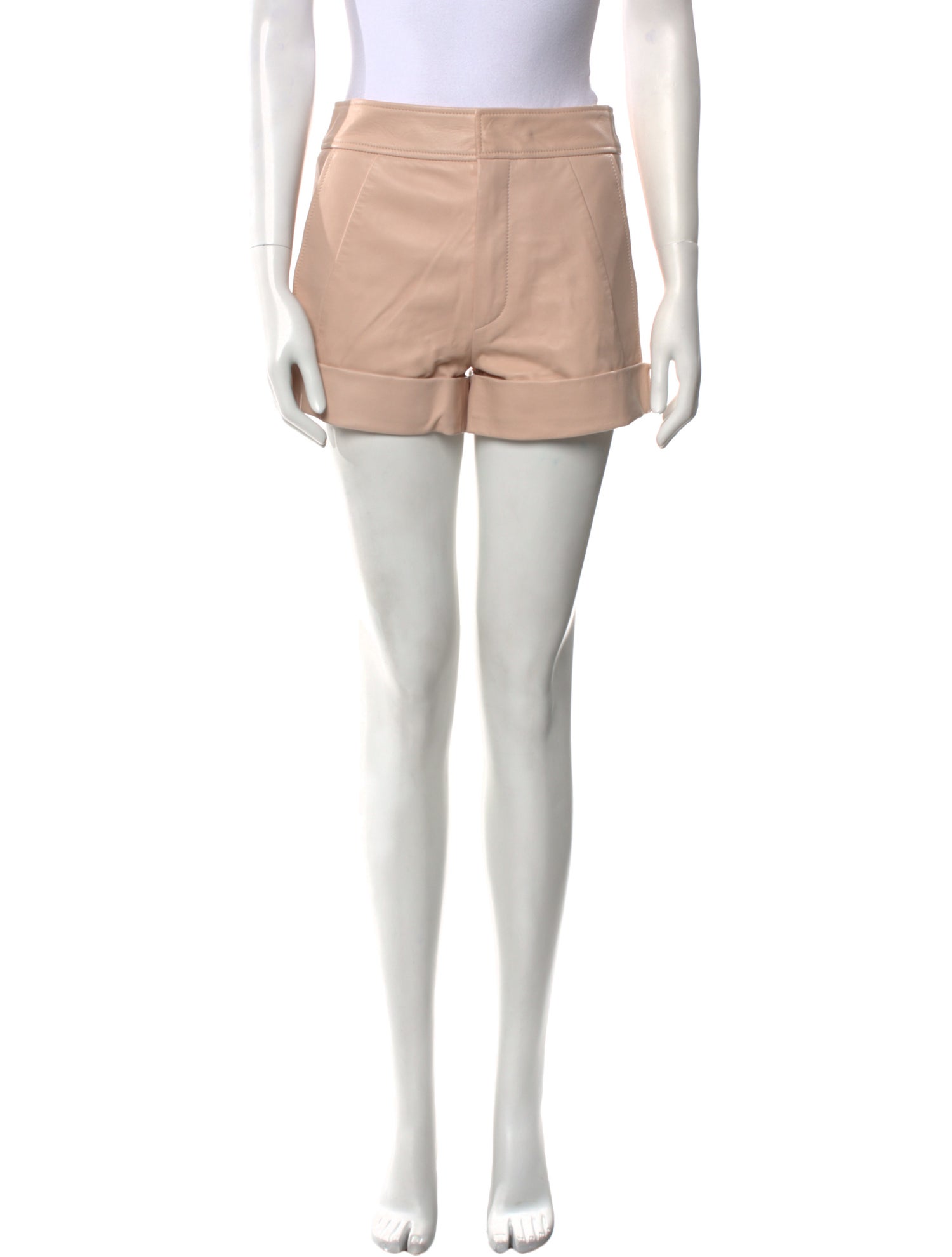 Tom Ford Leather Mini Shorts