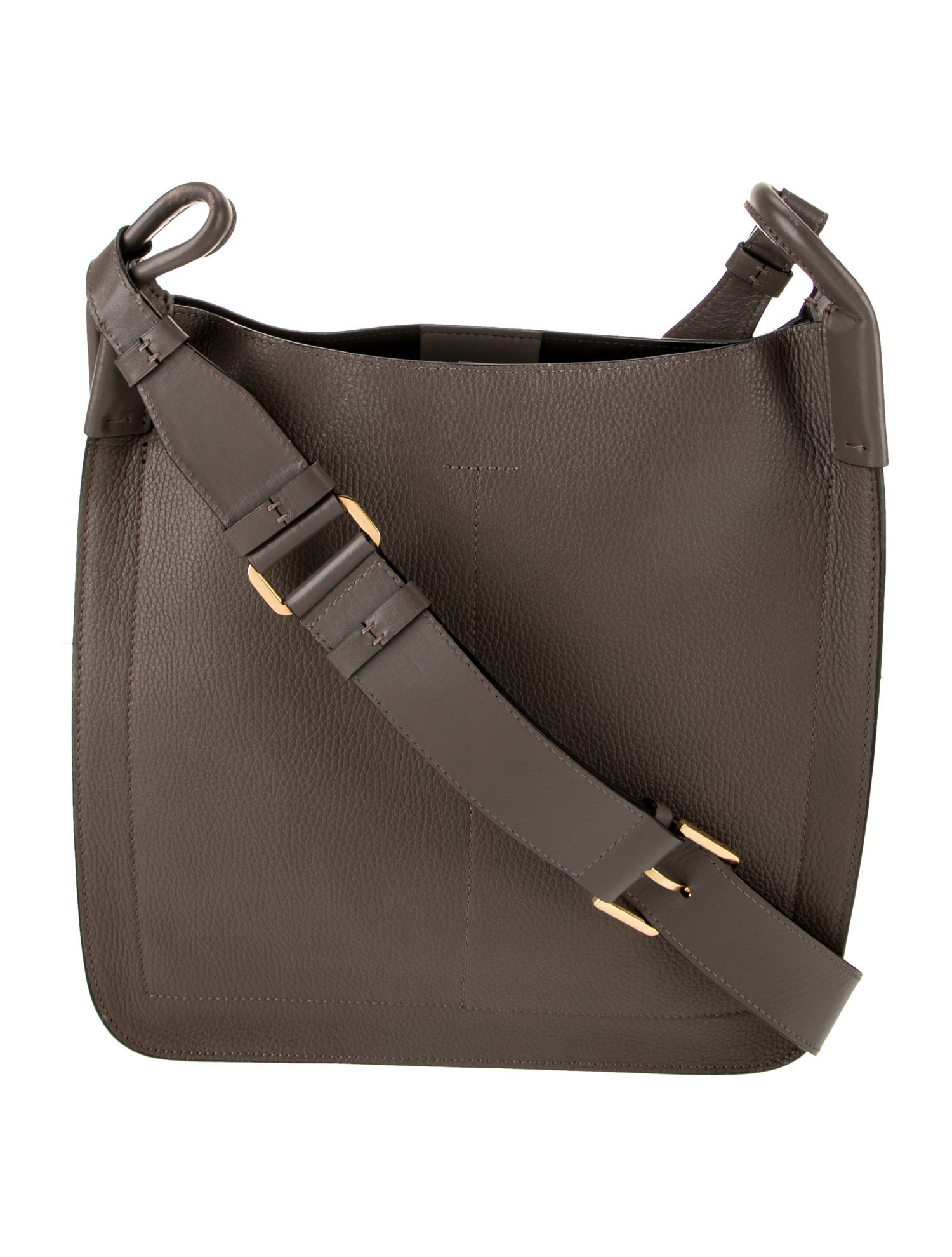 Tom Ford Leather Messenger Bag