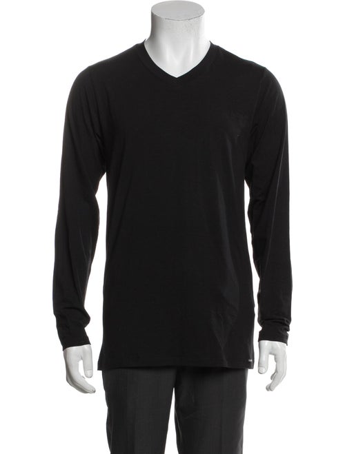 Tom Ford V-Neck Long Sleeve Henley
