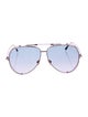 Tom Ford Aviator Gradient Sunglasses