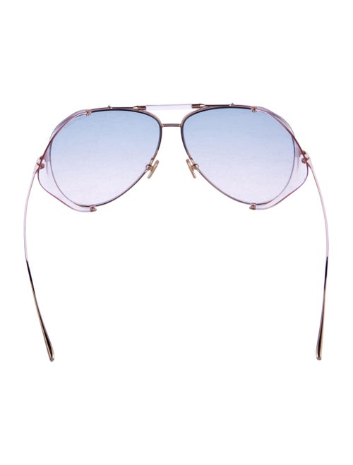 Tom Ford Aviator Gradient Sunglasses