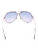 Tom Ford Aviator Gradient Sunglasses